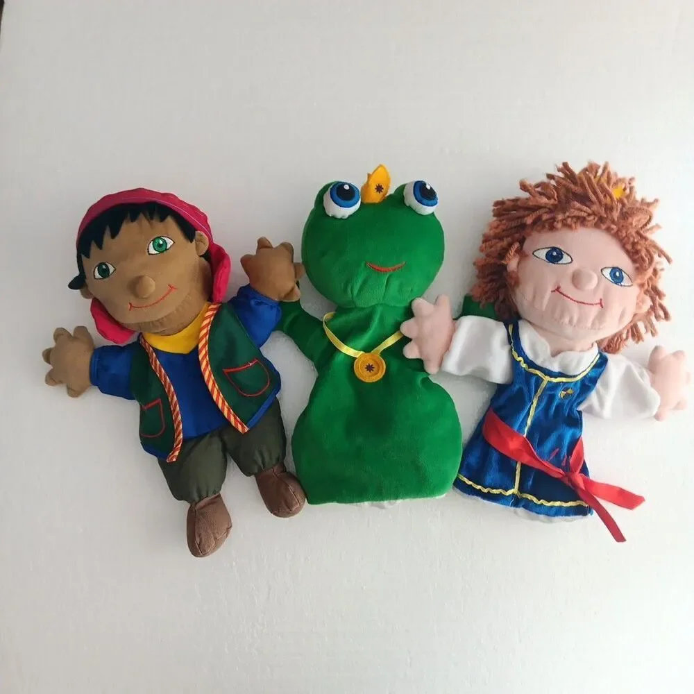 Excellerations Hand Puppets Imagination Toys Educational Story Telling Plush